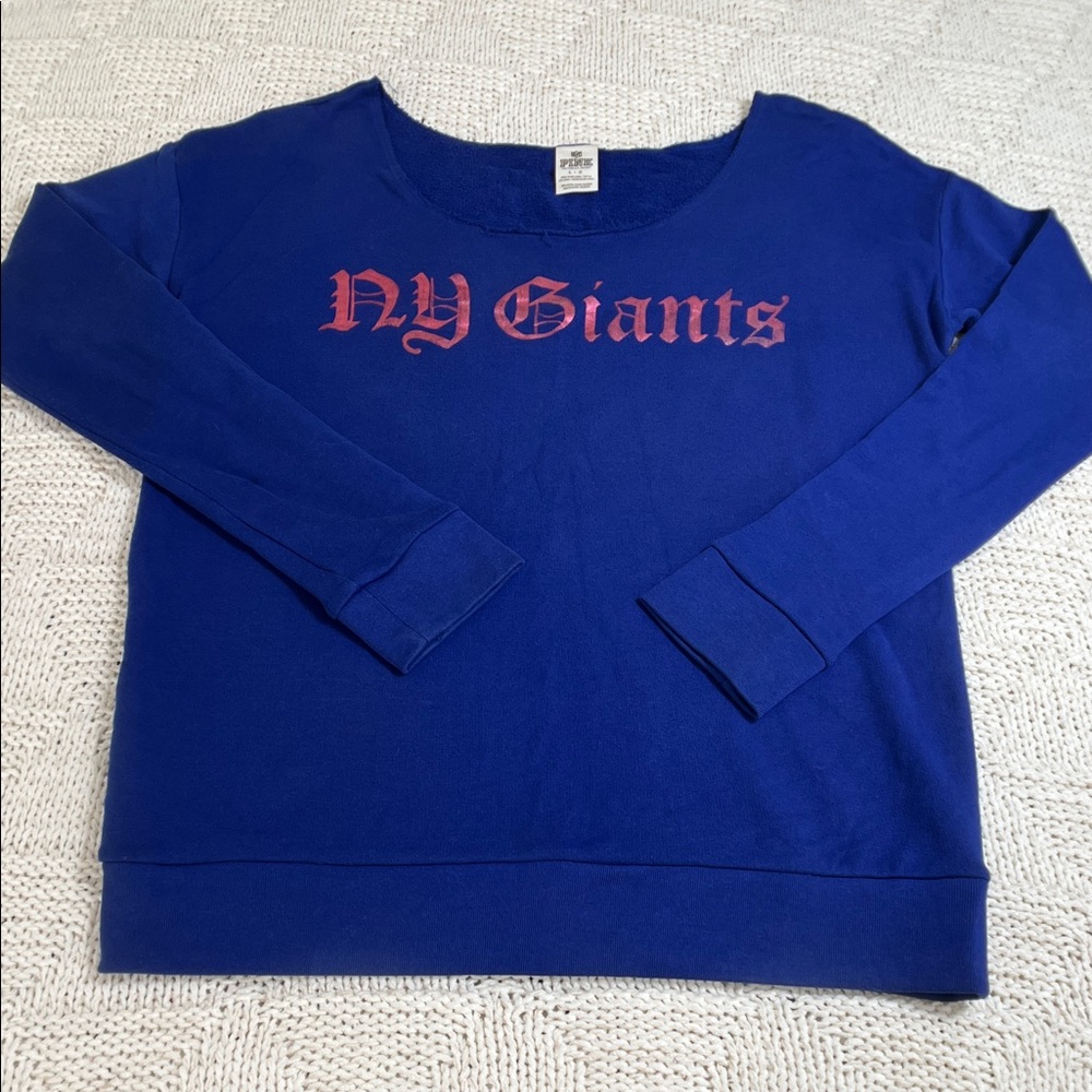 PINK Victoria’s Secret NY Giants Sweater